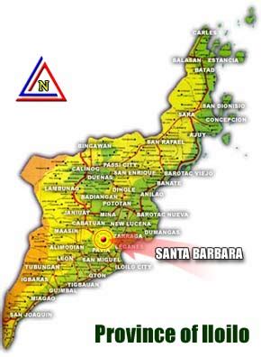 santa barbara iloilo map google.